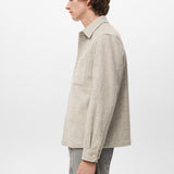 Mango jacket kea in sand - Image 5