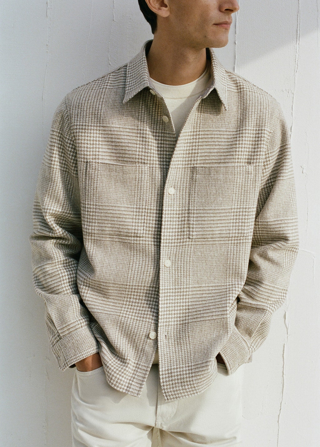 Mango jacket kea in sand - Image 6