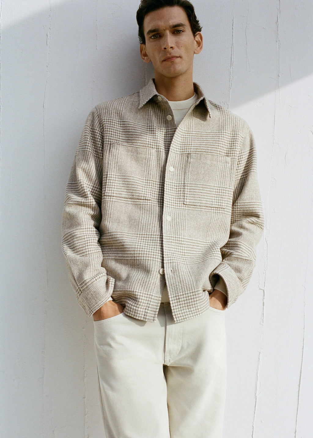 Mango jacket kea in sand - Image 7