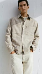 Mango jacket kea in sand - Image 7