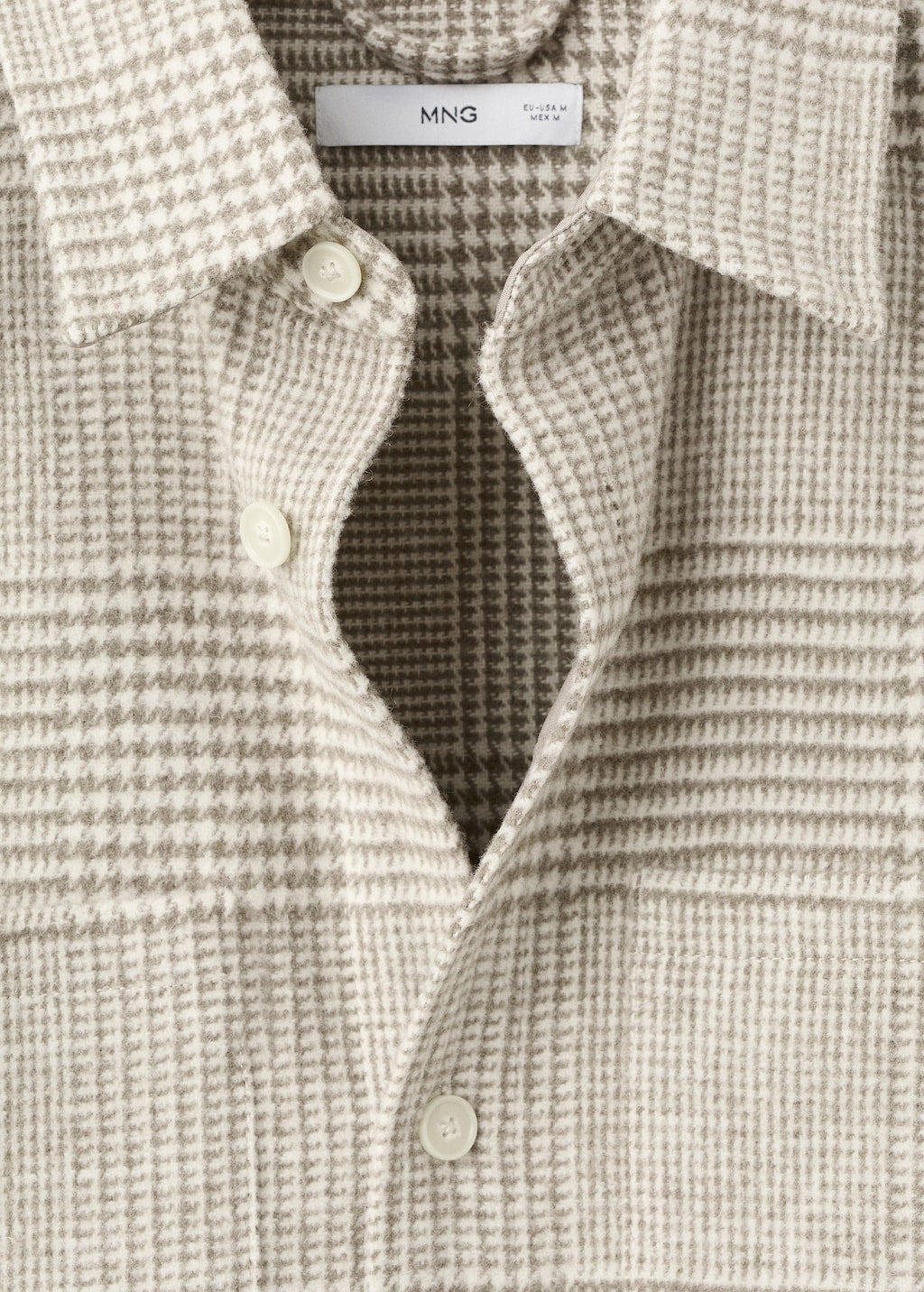 Mango jacket kea in sand - Image 8