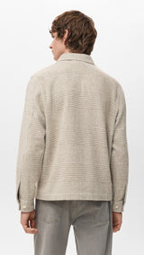 Mango jacket kea in sand - Image 9