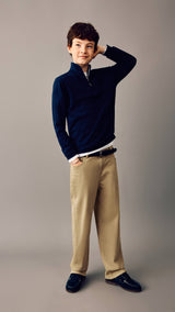 Mango trousers chile in sand-002