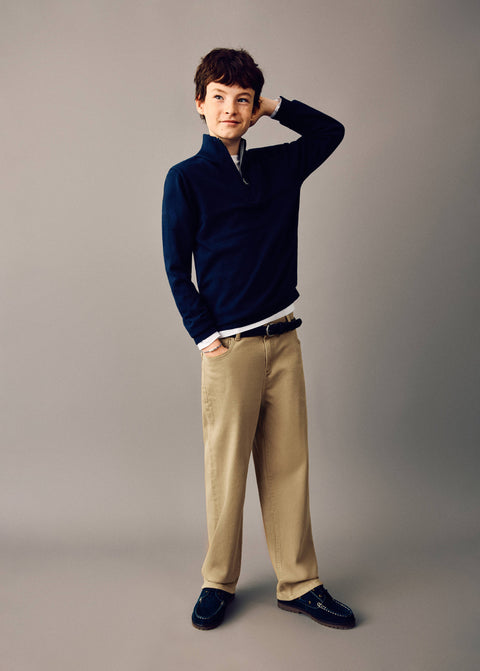 Mango trousers chile in sand