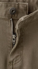 Mango trousers chile in brown-023