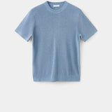 Mango t-shirt lino in porcelain-021