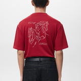Mango t-shirt goah in red - Image 7
