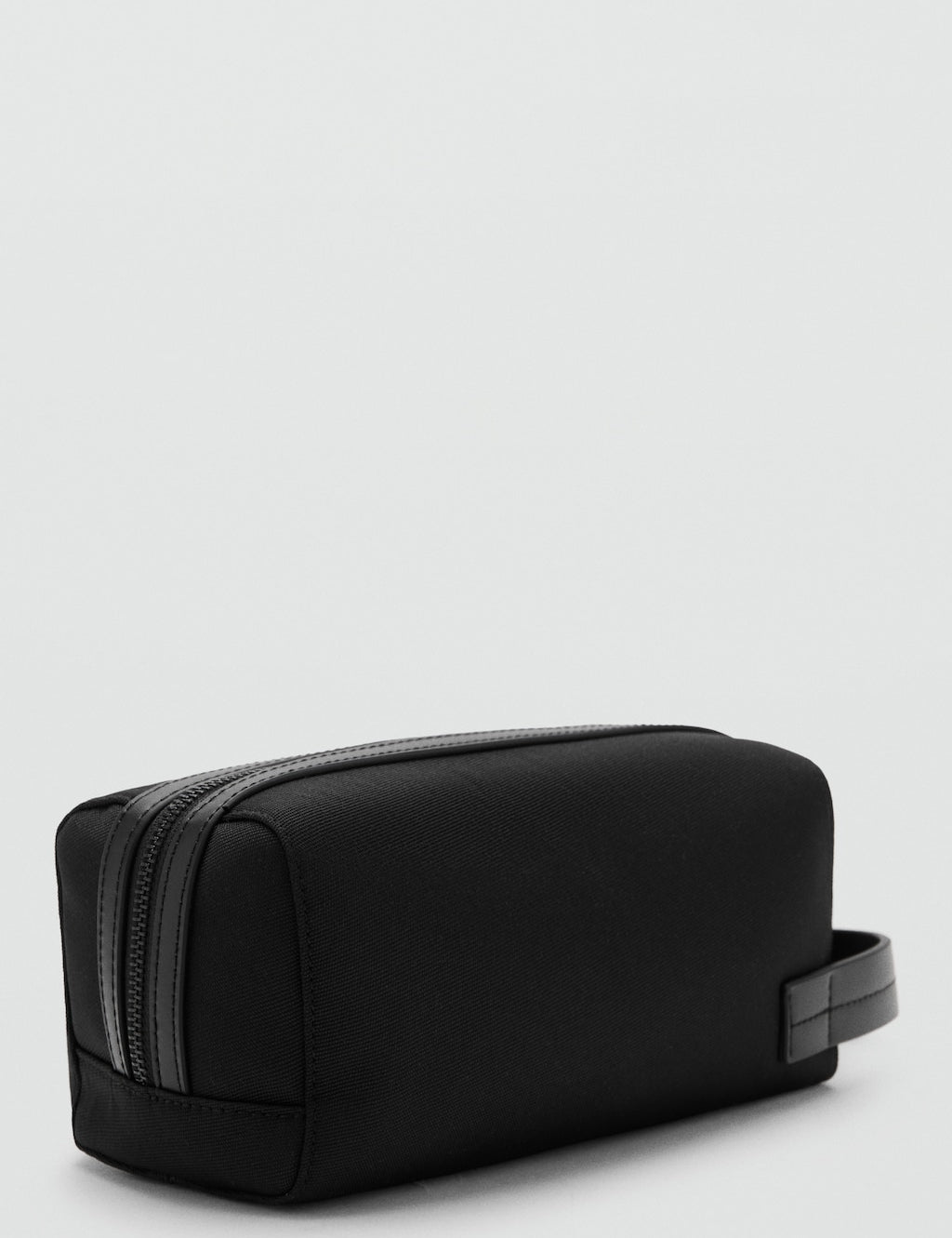 Mango handbag toiletle in black - Image 1