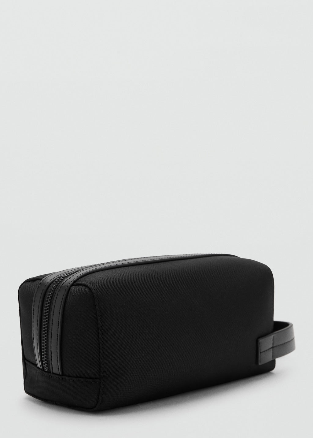 Mango handbag toiletle in black - Image 1