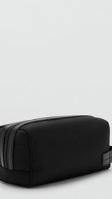 Mango handbag toiletle in black - Image 1