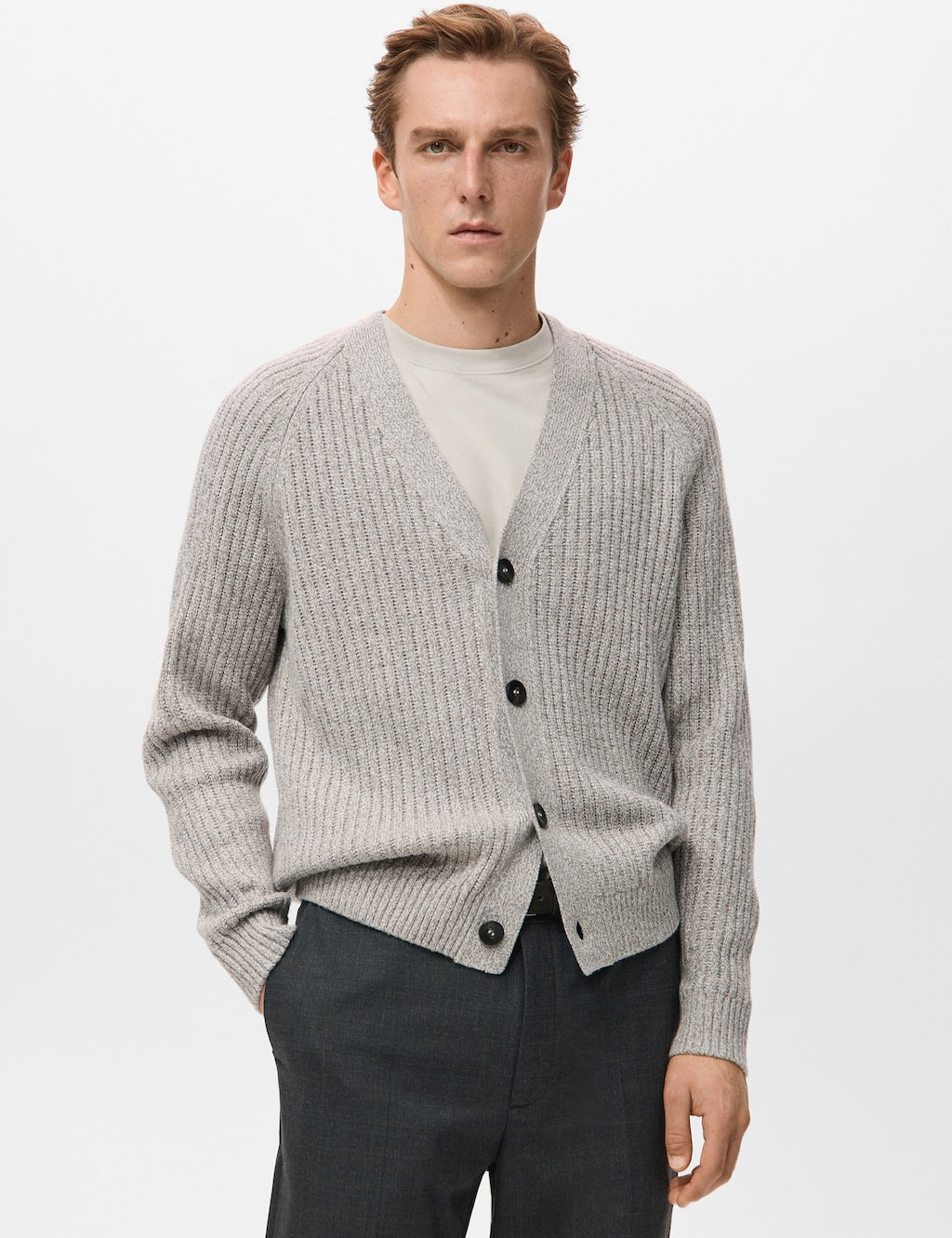 Mango cardigan joanc in beige - Image 1