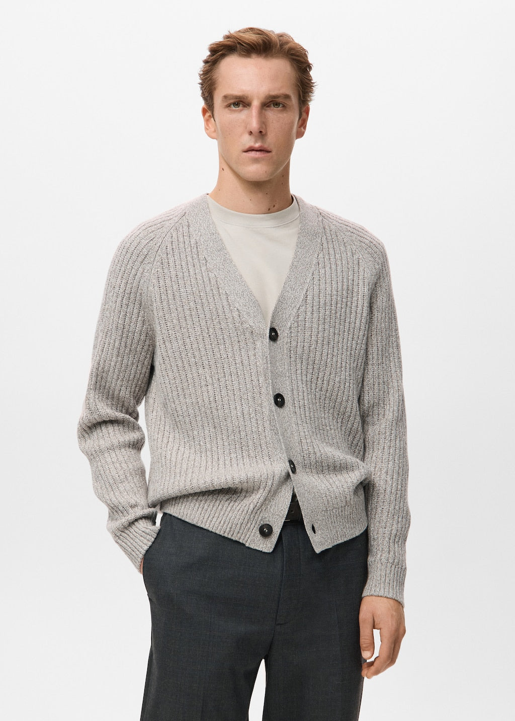 Mango cardigan joanc in beige - Image 1