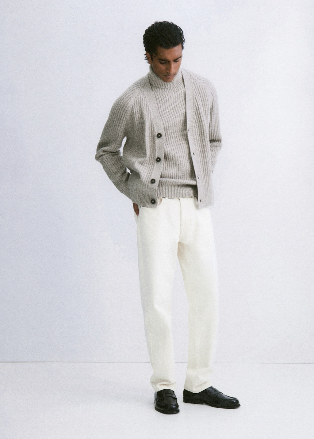 Mango cardigan joanc in beige - Image 6