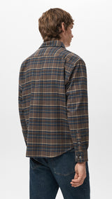 Mango shirt sohom in tobacco - Image 4