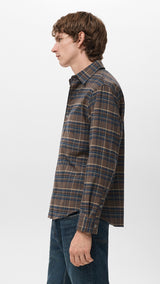 Mango shirt sohom in tobacco - Image 5
