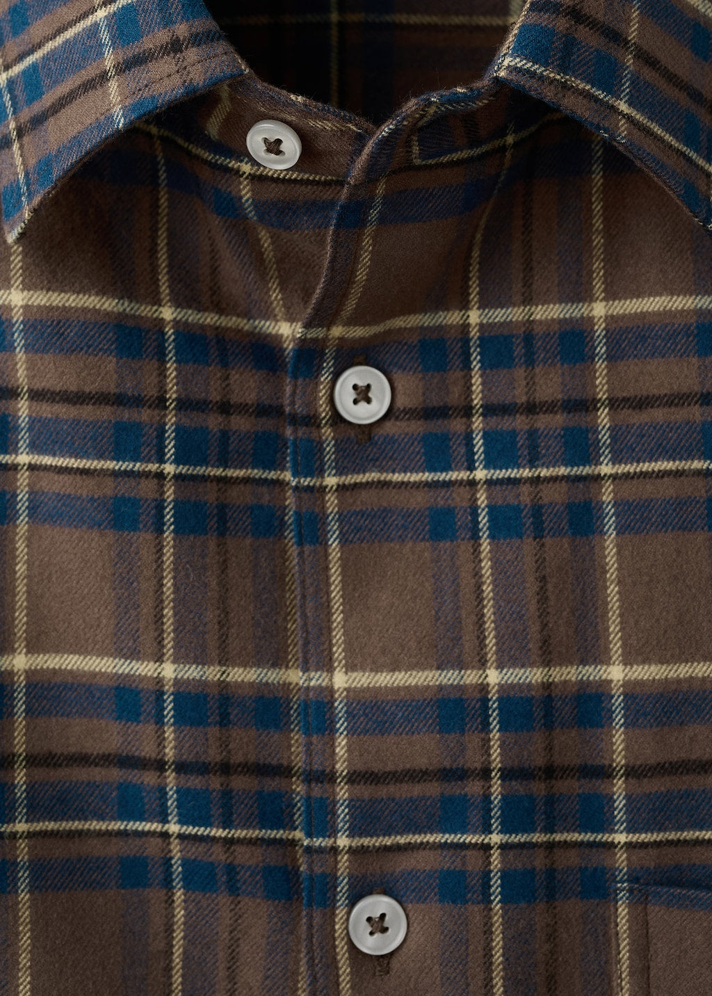 Mango shirt sohom in tobacco - Image 6