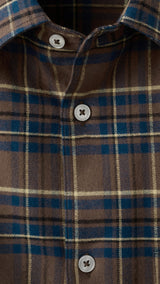 Mango shirt sohom in tobacco - Image 6