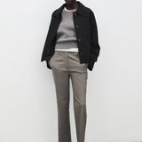 Mango trousers newarm in light vigore grey-001