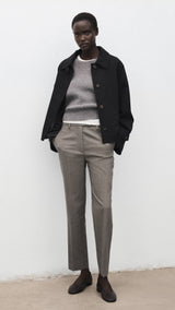 Mango trousers newarm in light vigore grey-001