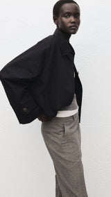 Mango trousers newarm in light vigore grey-004