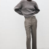 Mango trousers newarm in light vigore grey-008