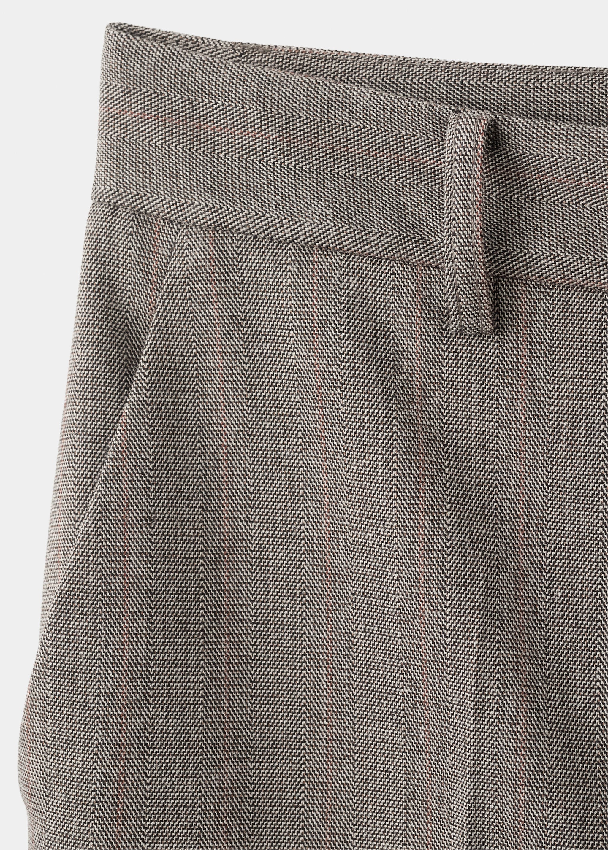 Mango trousers newarm in light vigore grey-030