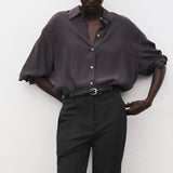 Mango trousers newarm in grey-004