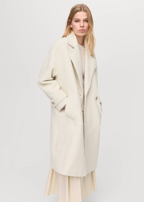 Mango coat finsti in raw