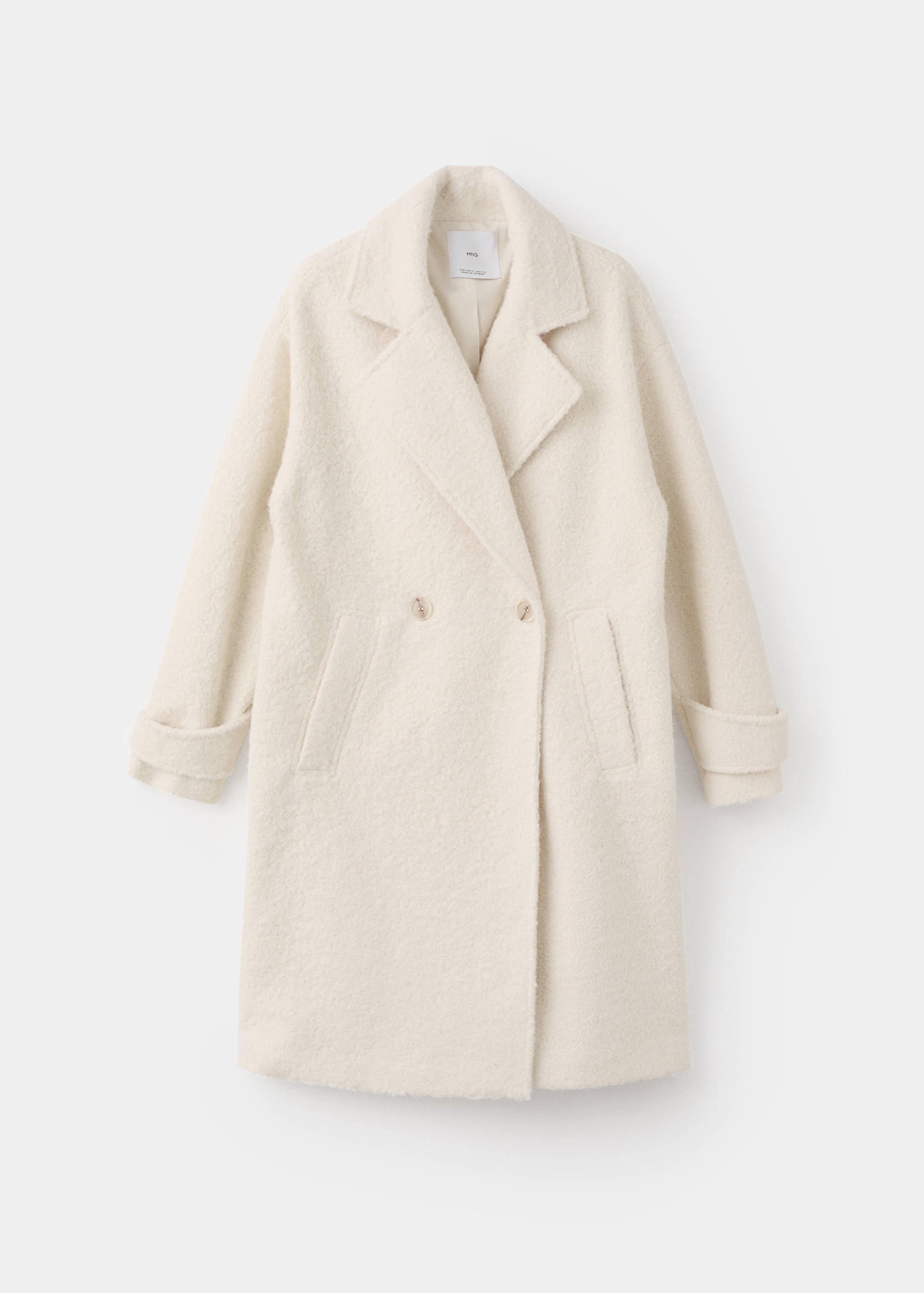 Mango coat finsti in raw-021