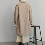 Mango coat finsti in beige-003