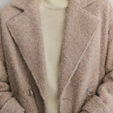 Mango coat finsti in beige-004