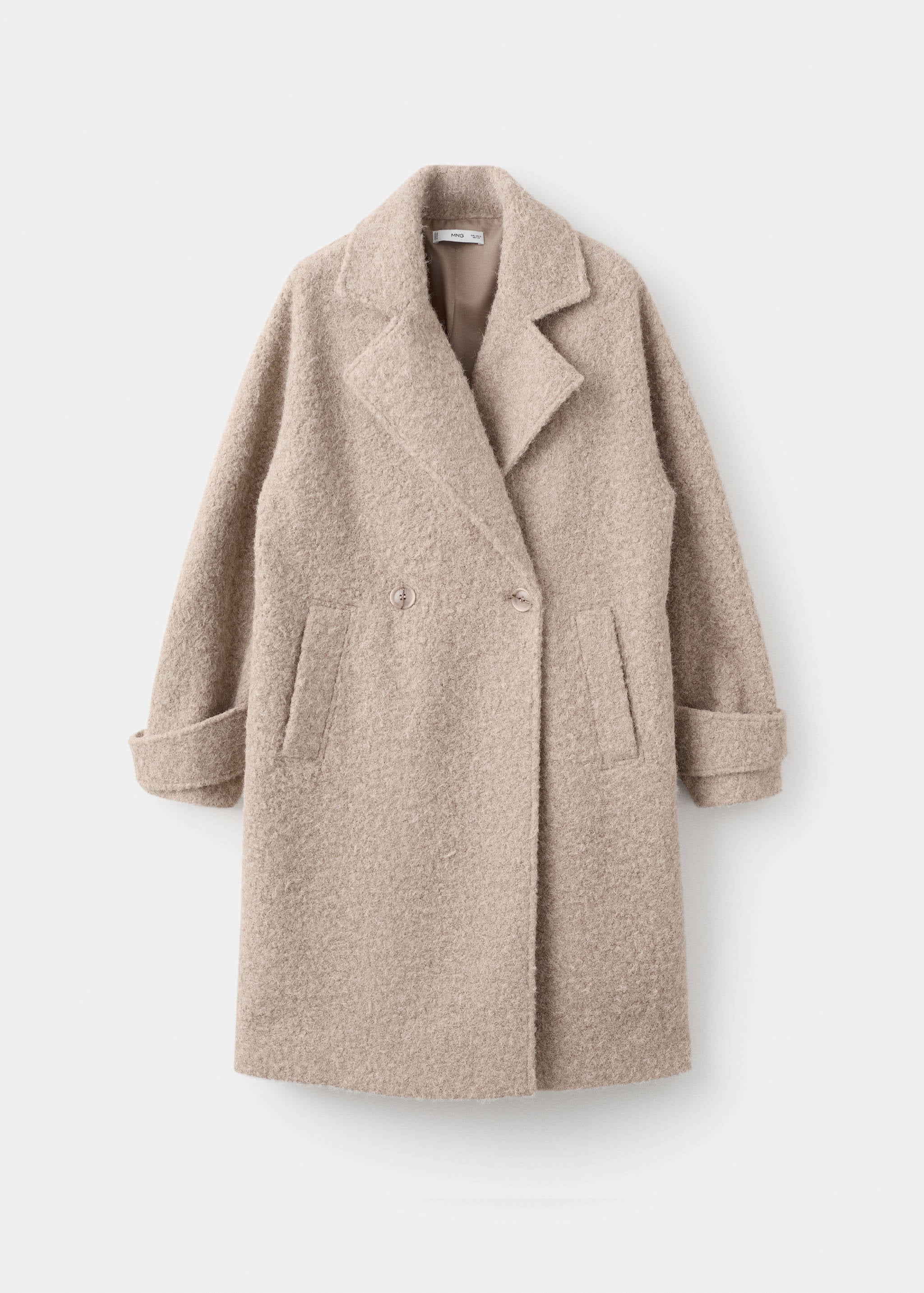 Mango coat finsti in beige-021