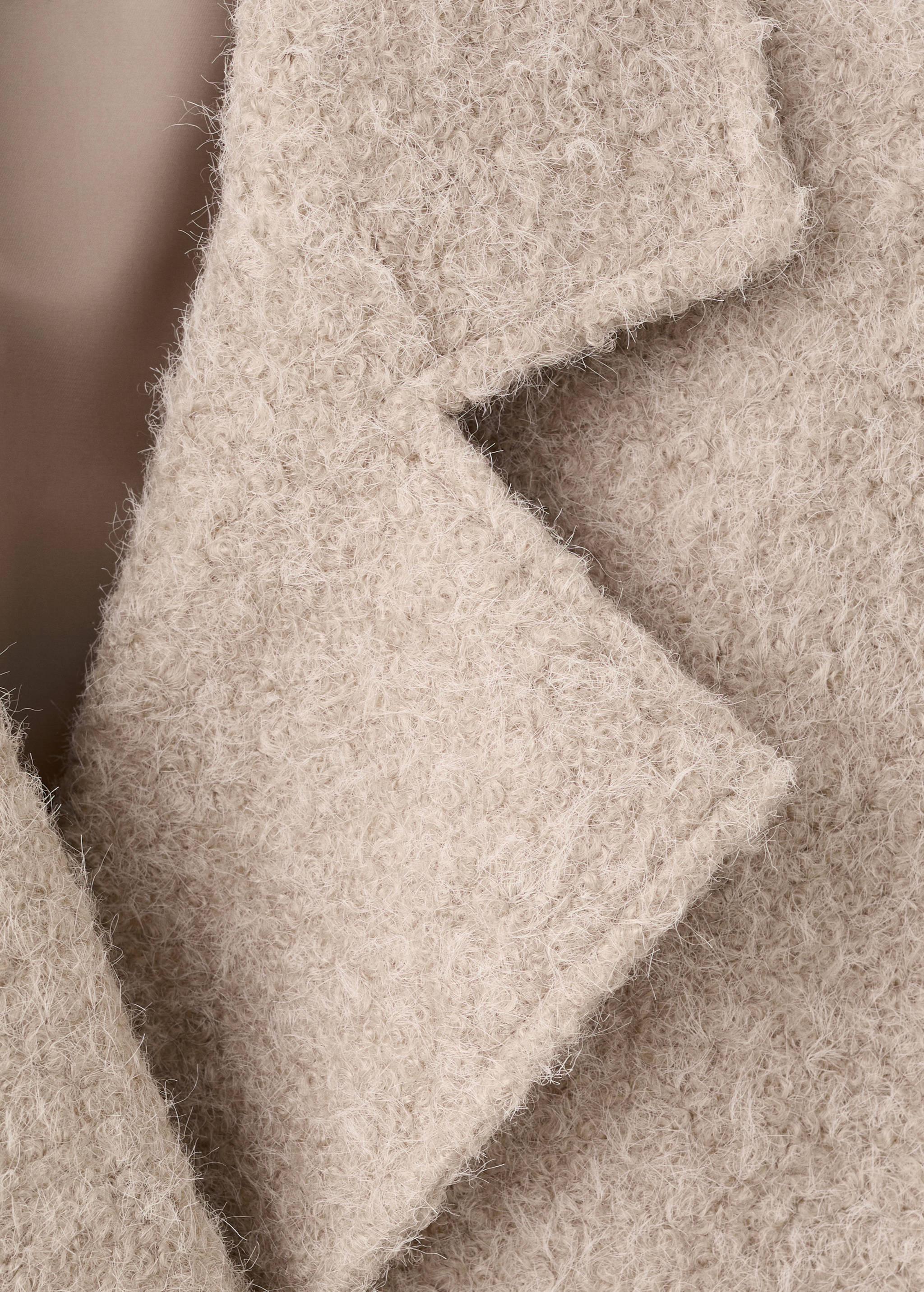 Mango coat finsti in beige-023