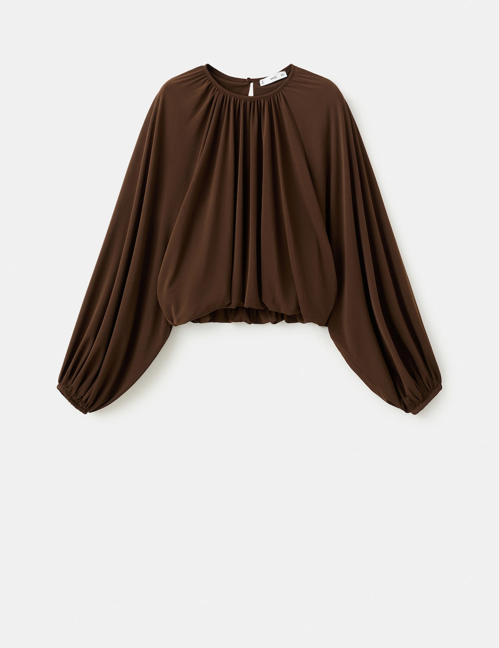 Mango blouse gadea in brown - Image 2