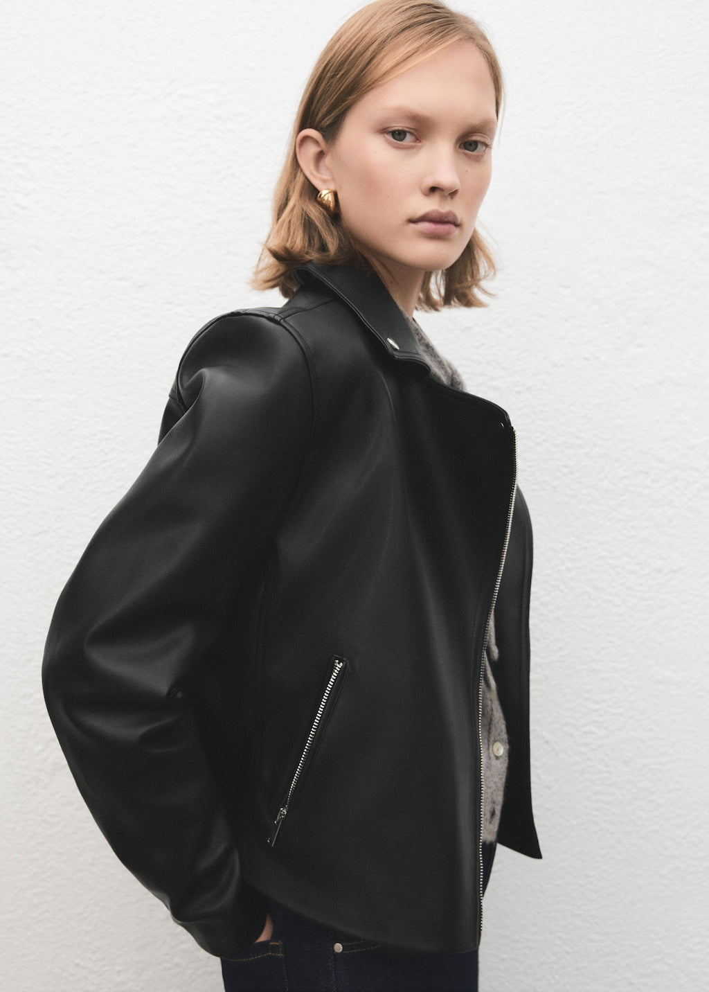 Mango jacket liz in black - Image 5
