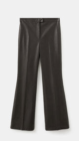 Mango trousers brown in chocolate - Image 2