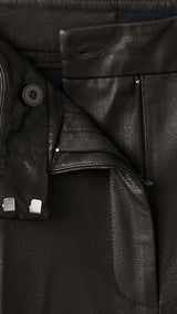 Mango trousers brown in chocolate - Image 6