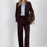 Mango blazer bergen in garnet-001