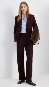 Mango blazer bergen in garnet-001