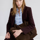 Mango blazer bergen in garnet-002