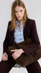 Mango blazer bergen in garnet-002