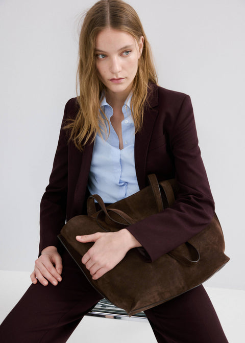 Mango blazer bergen in garnet