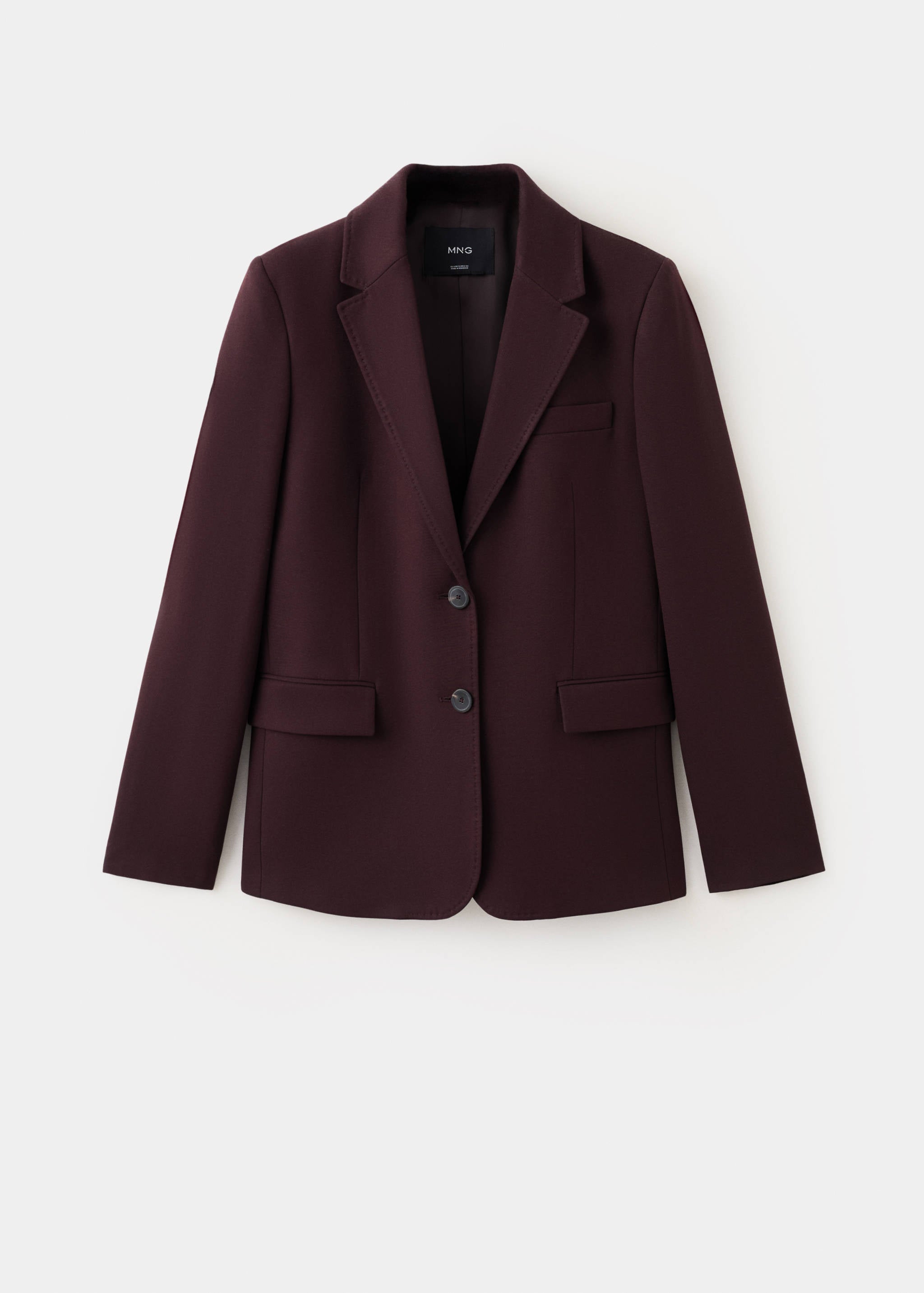 Mango blazer bergen in garnet-021