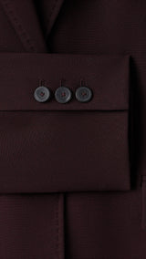 Mango blazer bergen in garnet-023