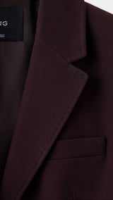 Mango blazer bergen in garnet-030
