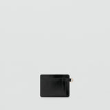 Mango card holder diagonal in black-052