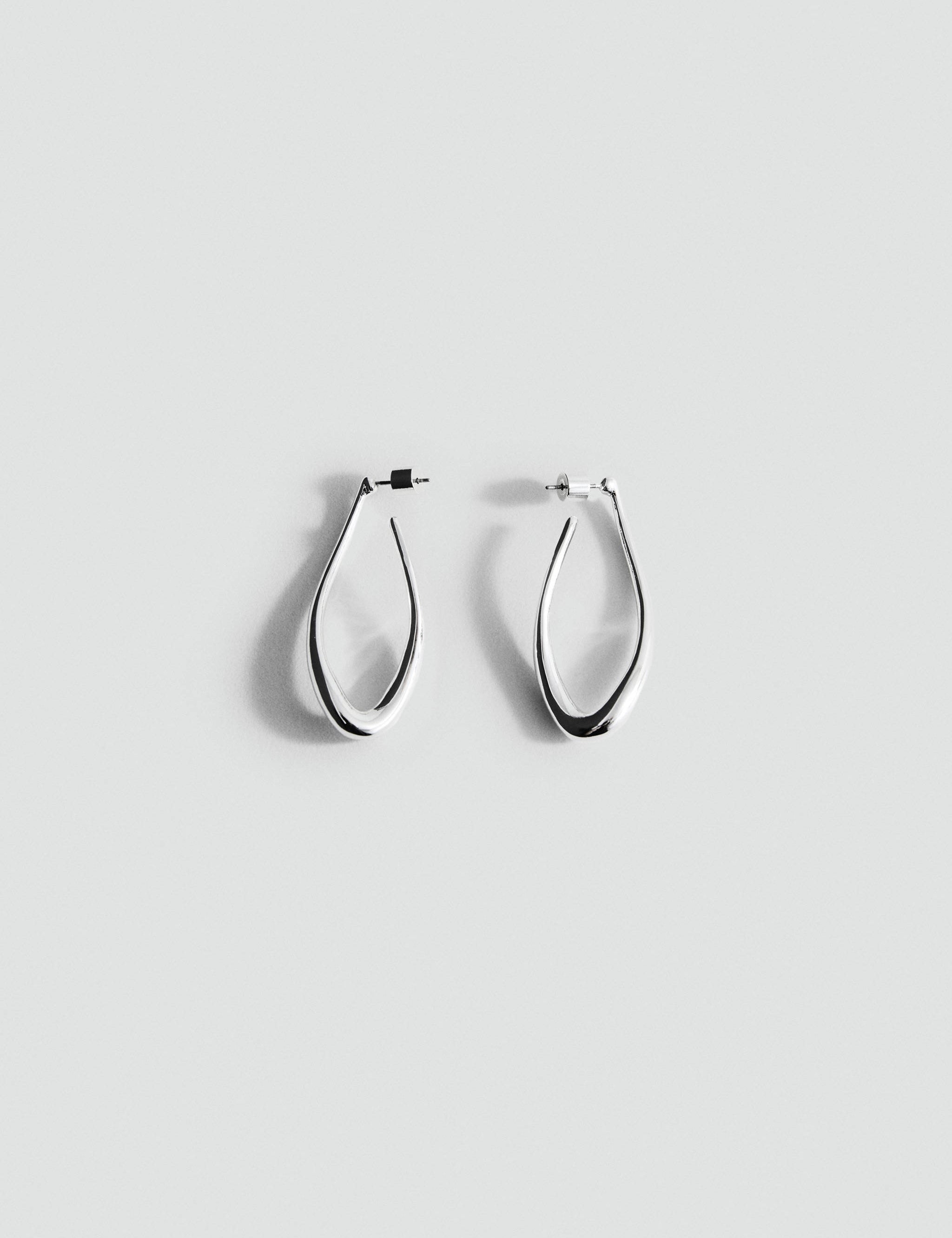 Mango earrings julia in silver