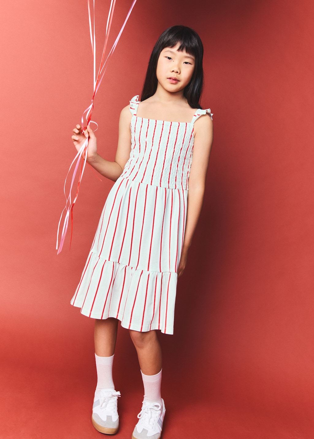 Mango dress candy in turquoise - Image 1