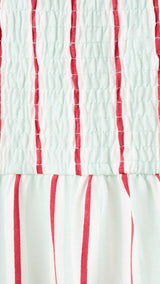 Mango dress candy in turquoise - Image 4