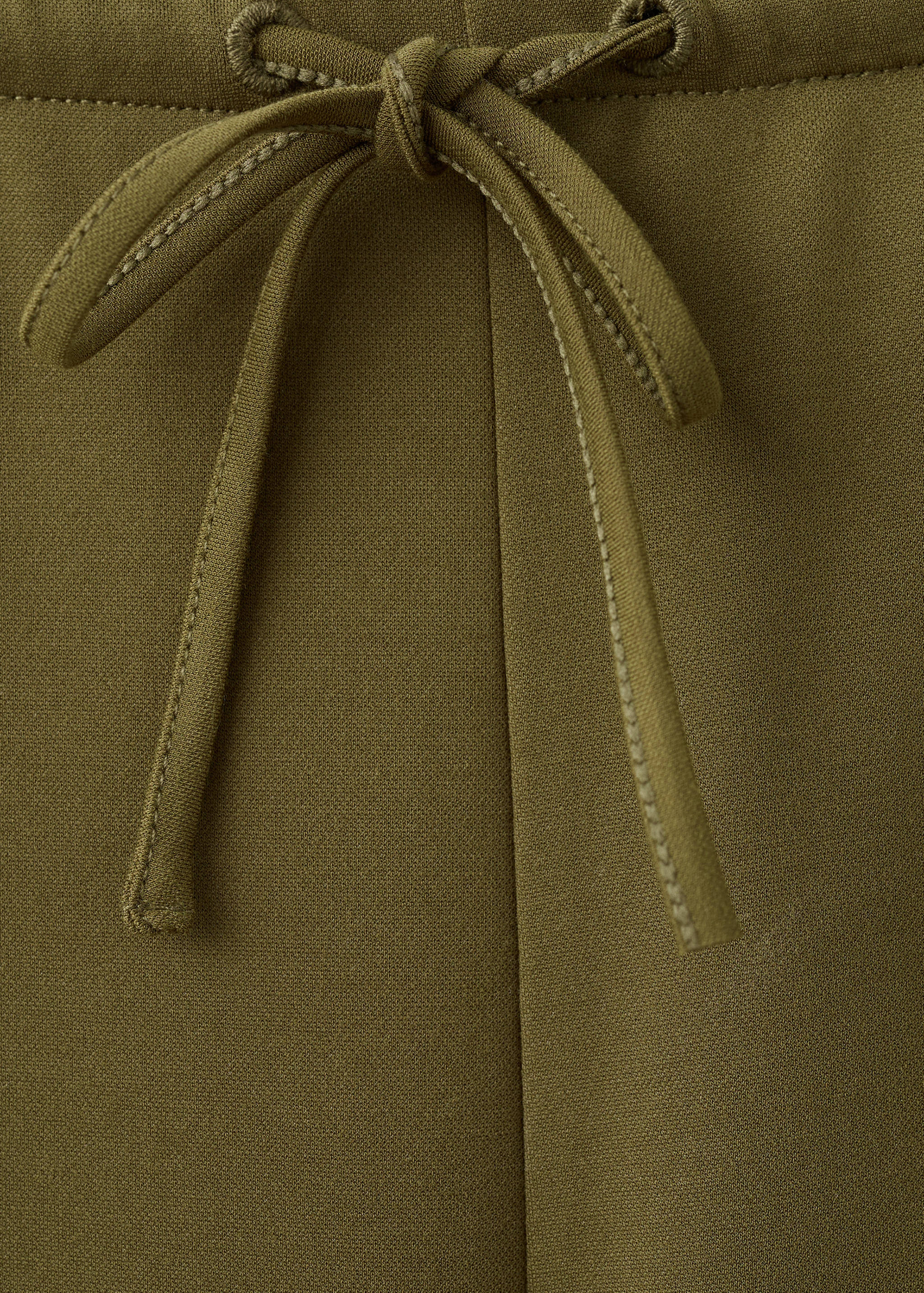 Mango trousers candelap in khaki-023